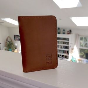 Portland Leather Goods Honey Passport Holder
